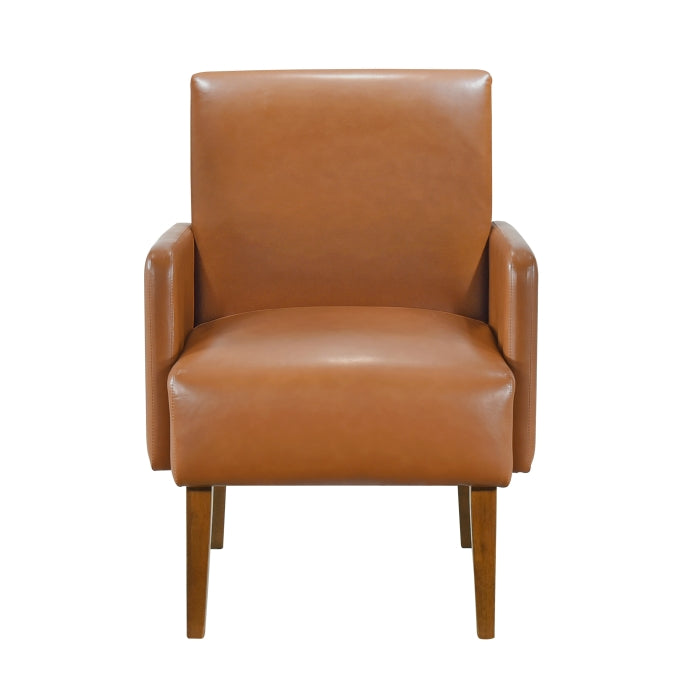 1246BRW-1-Seating Accent Chair - Furniture 4 Less Outlet (Salinas,CA)