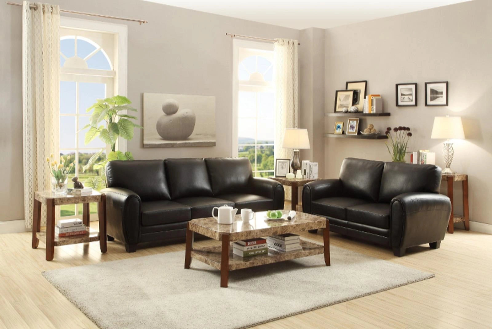 Rubin Sofa in Black