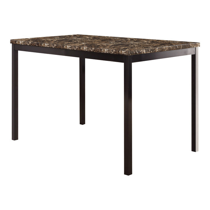 2601-48 - Dining Table, Faux Marble Top - Furniture 4 Less Outlet (Salinas,CA)