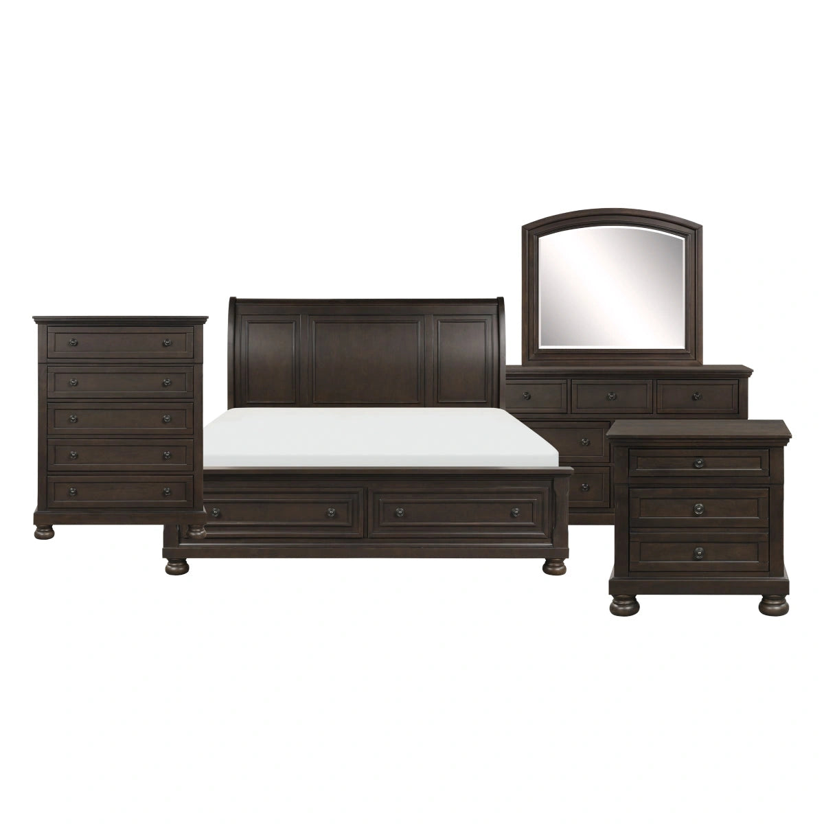 Begonia 4 and 5 Piece Bed Set