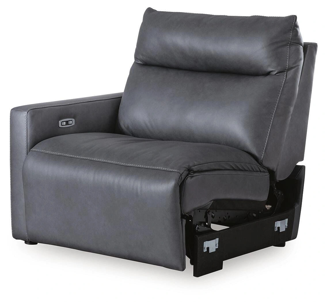 ModZ Power Reclining Sectional Loveseat with Audio Console