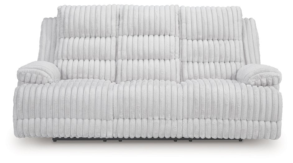 Rhines Falls Power Reclining Sofa with Drop Down Table - Furniture 4 Less Outlet (Salinas,CA)