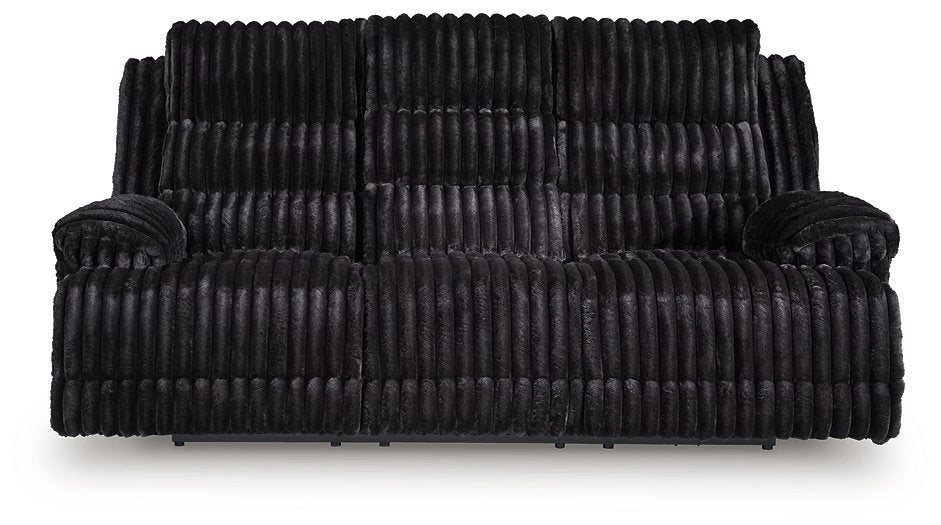 Rhine Falls Power Reclining Sofa with Drop Down Table - Furniture 4 Less Outlet (Salinas,CA)