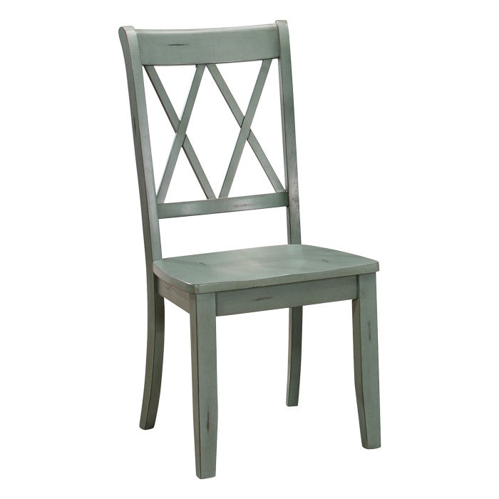 5516TLS - Side Chair, Teal - Furniture 4 Less Outlet (Salinas,CA)