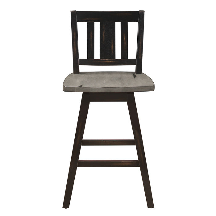 5602-24BKS2 - Swivel Counter Height Chair - Furniture 4 Less Outlet (Salinas,CA)