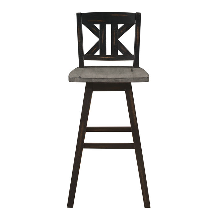 5602-29BKS1 - Swivel Pub Height Chair - Furniture 4 Less Outlet (Salinas,CA)