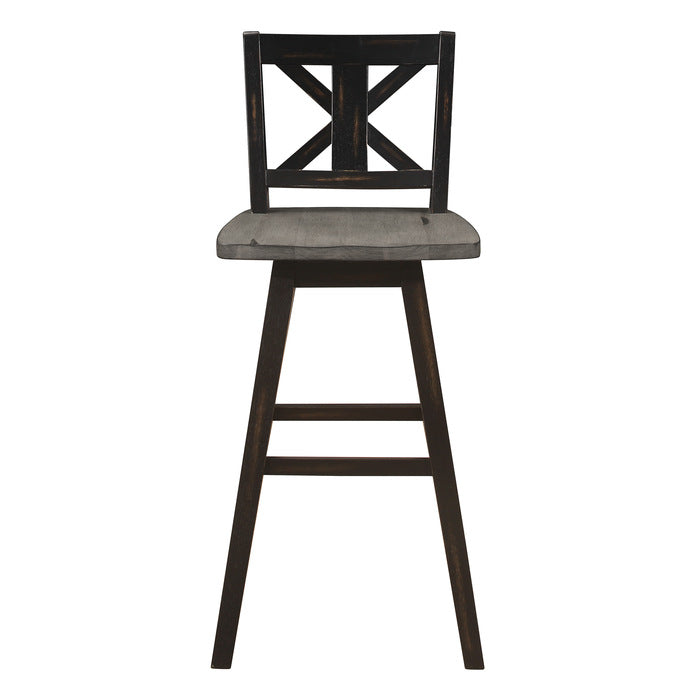 5602-29BK - Swivel Pub Height Chair - Furniture 4 Less Outlet (Salinas,CA)