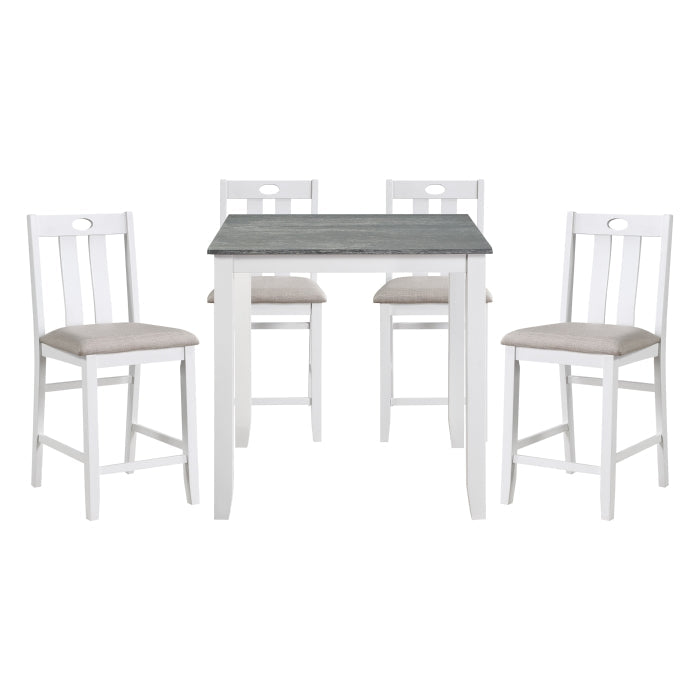 5744WH-36 - 5-Piece Pack Counter Height Set - Furniture 4 Less Outlet (Salinas,CA)