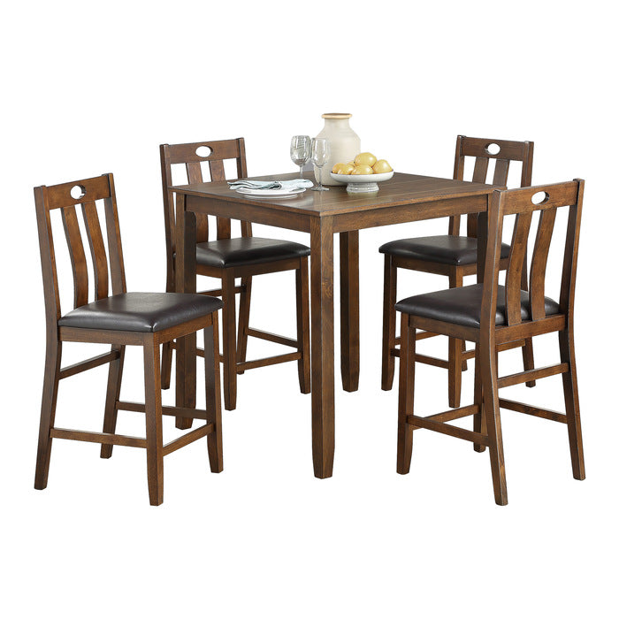 5746-36 - 5-Piece Pack Counter Height Set - Furniture 4 Less Outlet (Salinas,CA)