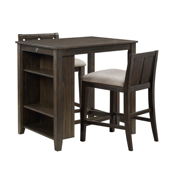 5773DC-32 - 3-Piece Pack Counter Height Set - Furniture 4 Less Outlet (Salinas,CA)