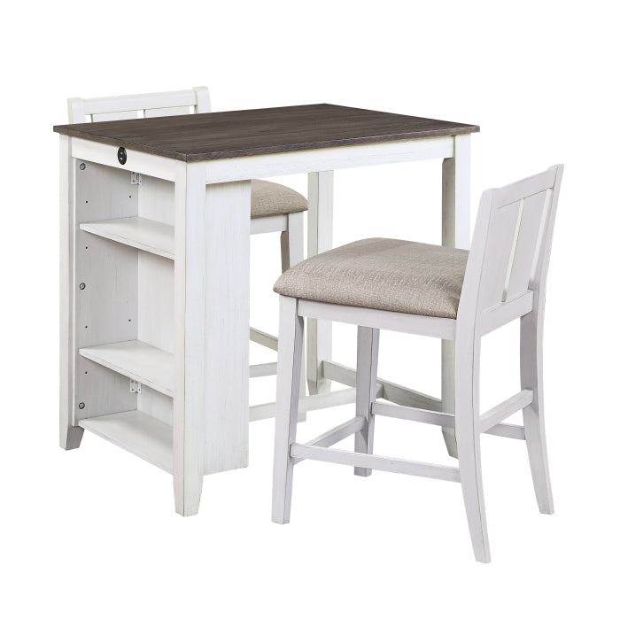 5773WH-32 - 3-Piece Pack Counter Height Set - Furniture 4 Less Outlet (Salinas,CA)