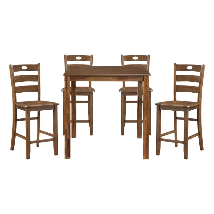 5891-36 - 5-Piece Pack Counter Height Set - Furniture 4 Less Outlet (Salinas,CA)