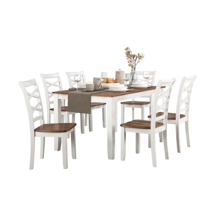 5894N-7P - 7-Piece Pack Dinette Set - Furniture 4 Less Outlet (Salinas,CA)