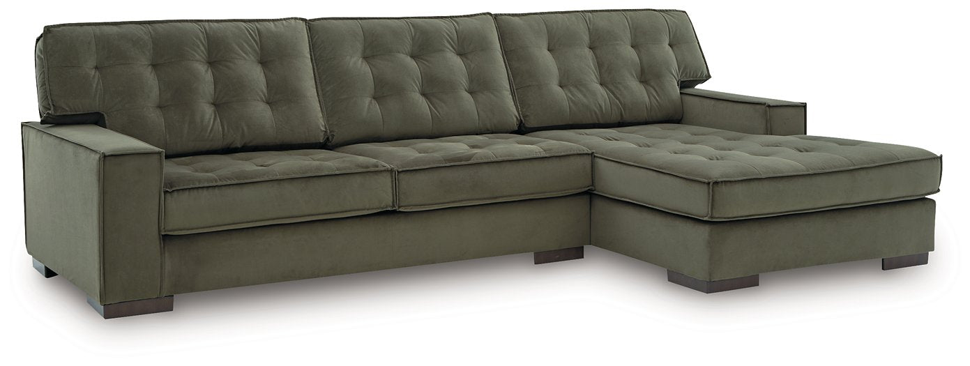 Caspian-Town Sectional with Chaise - Furniture 4 Less Outlet (Salinas,CA)