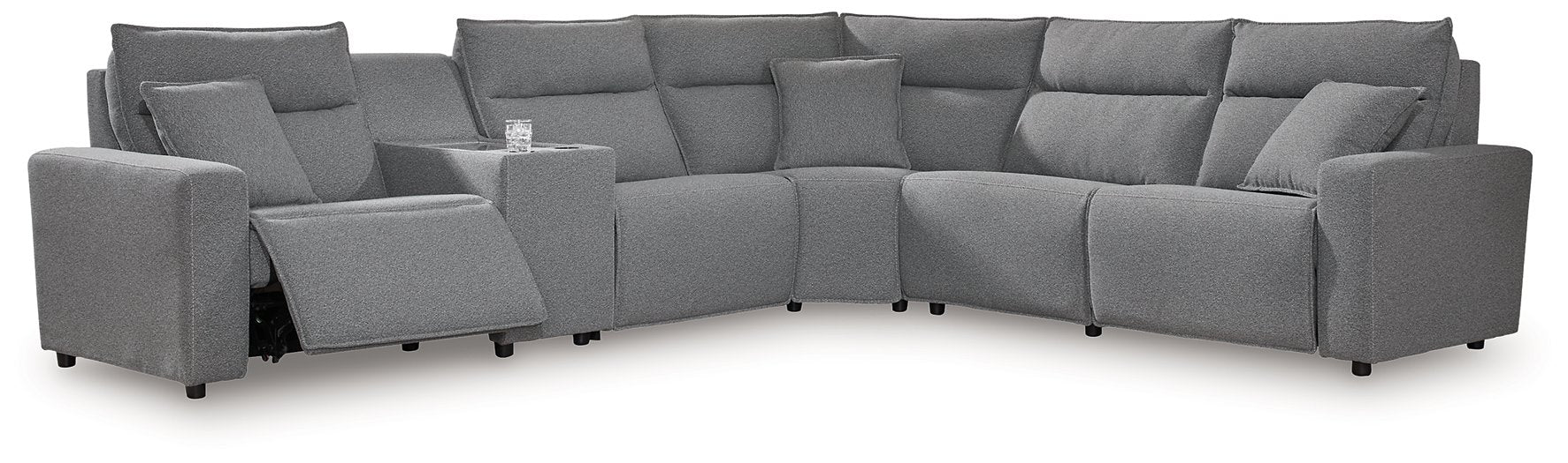Modmax Reclining Sectional with Console - Furniture 4 Less Outlet (Salinas,CA)