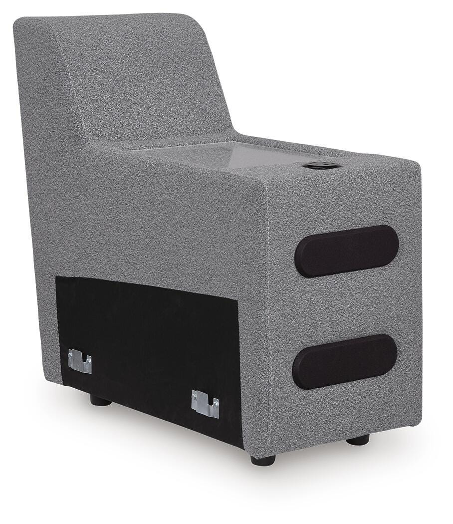Modmax Reclining Sectional with Audio Console