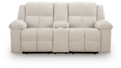 Orlen Reclining Loveseat with Console - Furniture 4 Less Outlet (Salinas,CA)