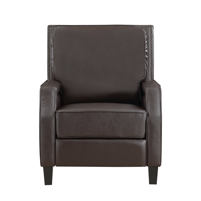 8504DBR-1 - Push Back Reclining Chair - Furniture 4 Less Outlet (Salinas,CA)