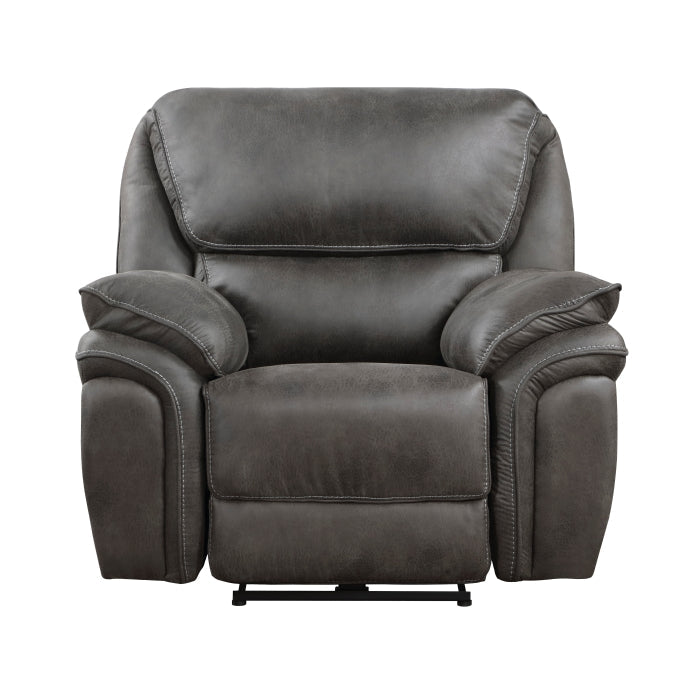 8517GRY-1PW - Power Reclining Chair - Furniture 4 Less Outlet (Salinas,CA)