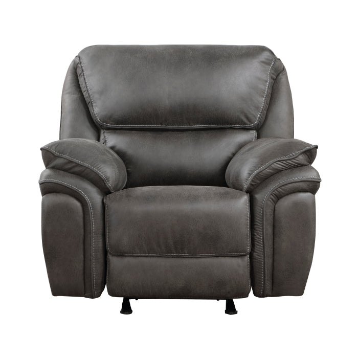 8517GRY-1 - Rocker Reclining Chair - Furniture 4 Less Outlet (Salinas,CA)