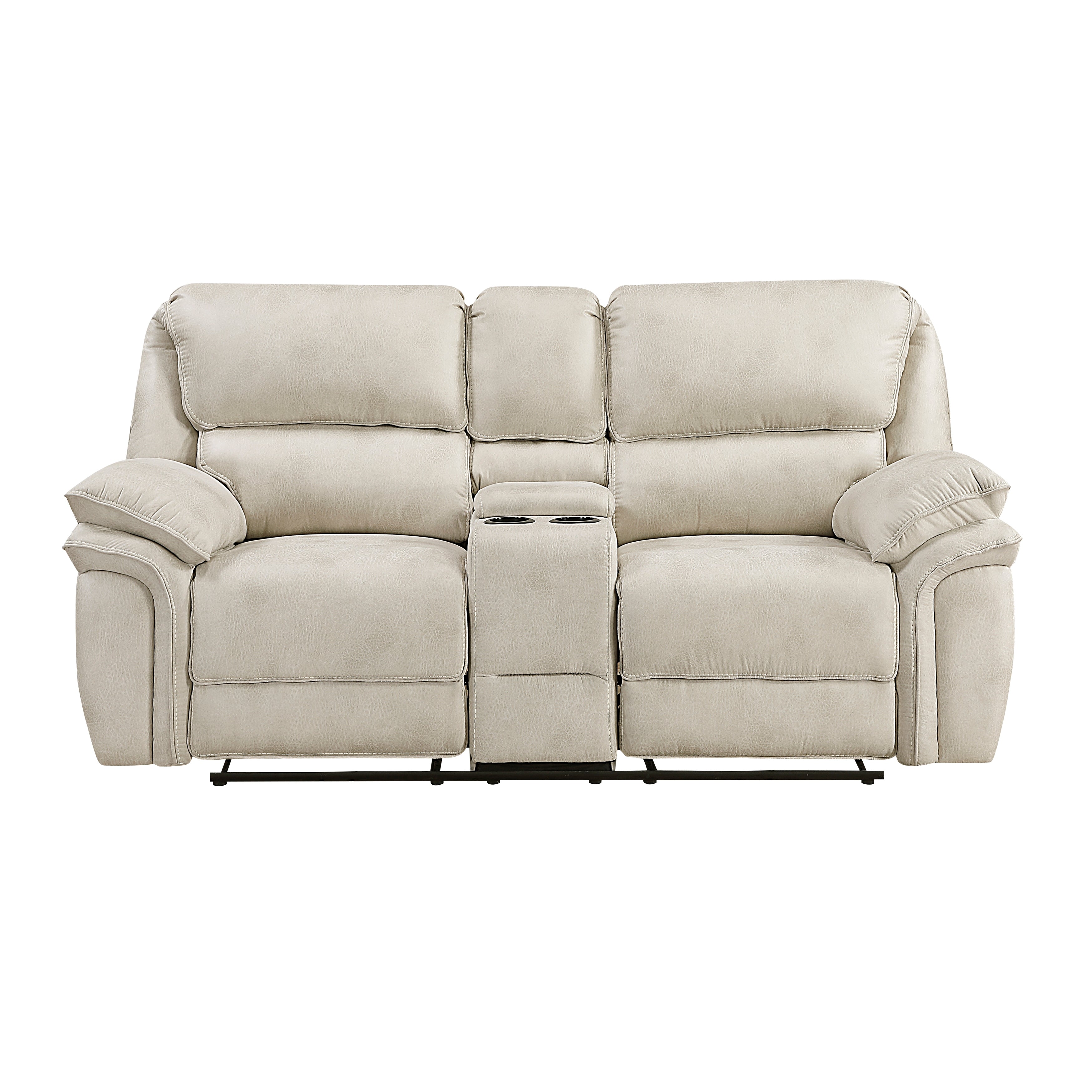 Proctor-Double Reclining Love Seat with Center Console image