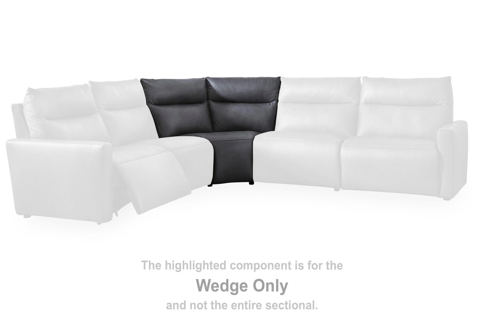 ModZ Power Reclining Sectional with Audio Consoles