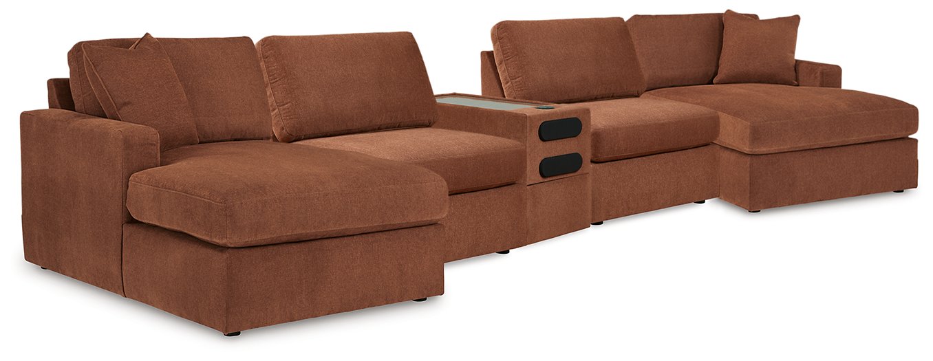 Modmax 5 Piece Sectional with Audio Console - Furniture 4 Less Outlet (Salinas,CA)