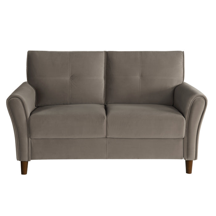 9348BRW-2 - Love Seat - Furniture 4 Less Outlet (Salinas,CA)