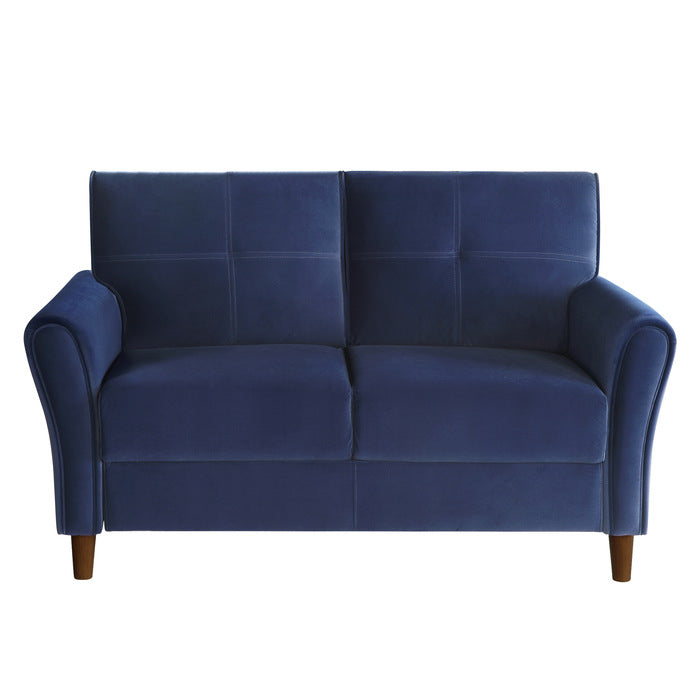 9348BUE-2 - Love Seat - Furniture 4 Less Outlet (Salinas,CA)