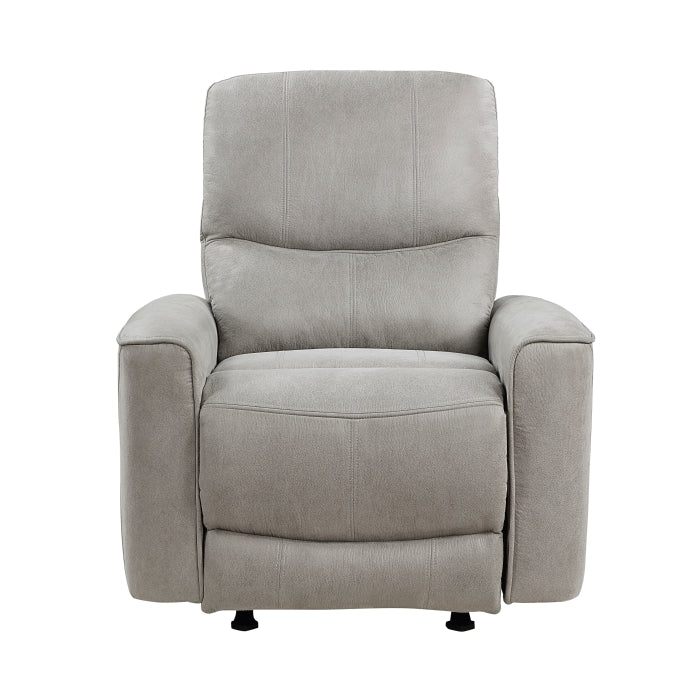 9602GY-1 - Rocker Reclining Chair - Furniture 4 Less Outlet (Salinas,CA)