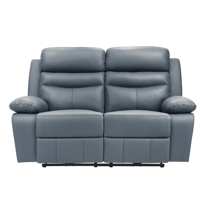 9628BUE-2PW - Power Double Reclining Love Seat - Furniture 4 Less Outlet (Salinas,CA)