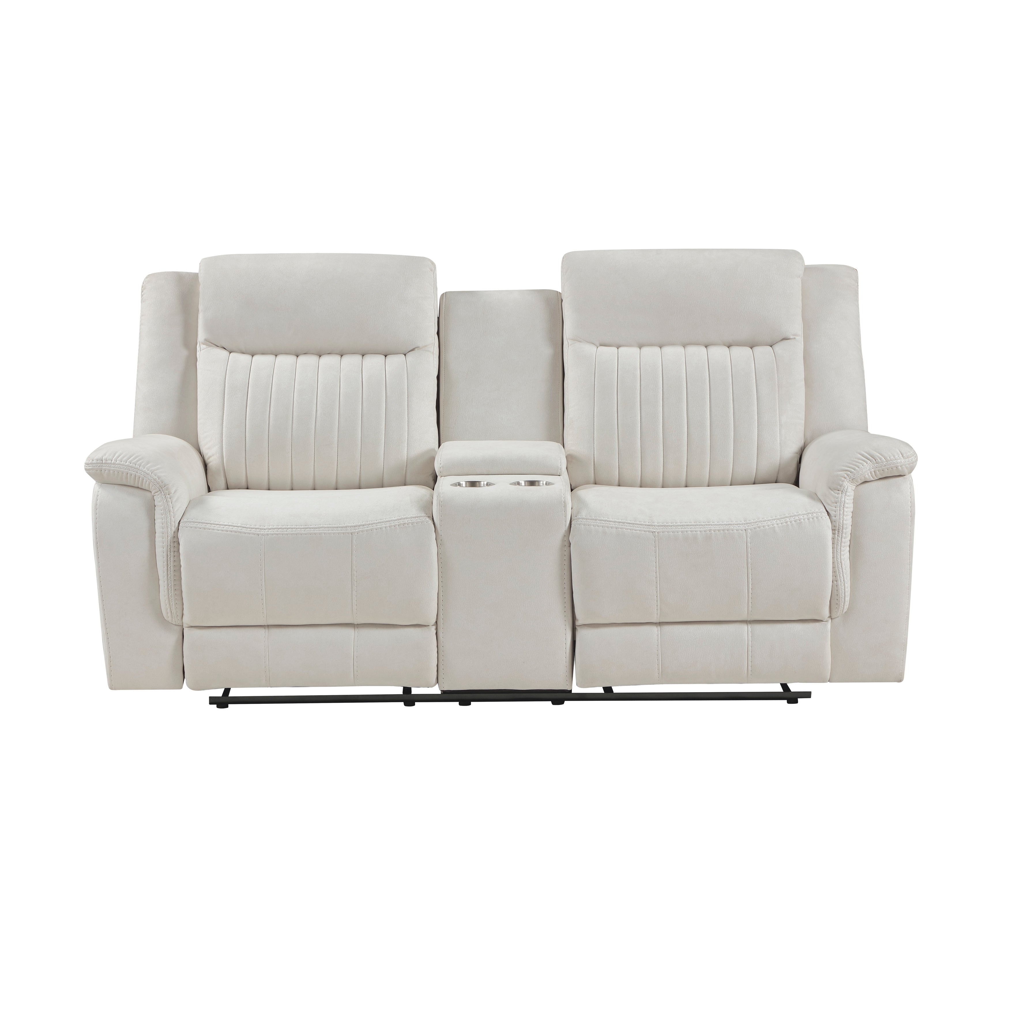 Dean-Double Reclining Love Seat with Center Console image