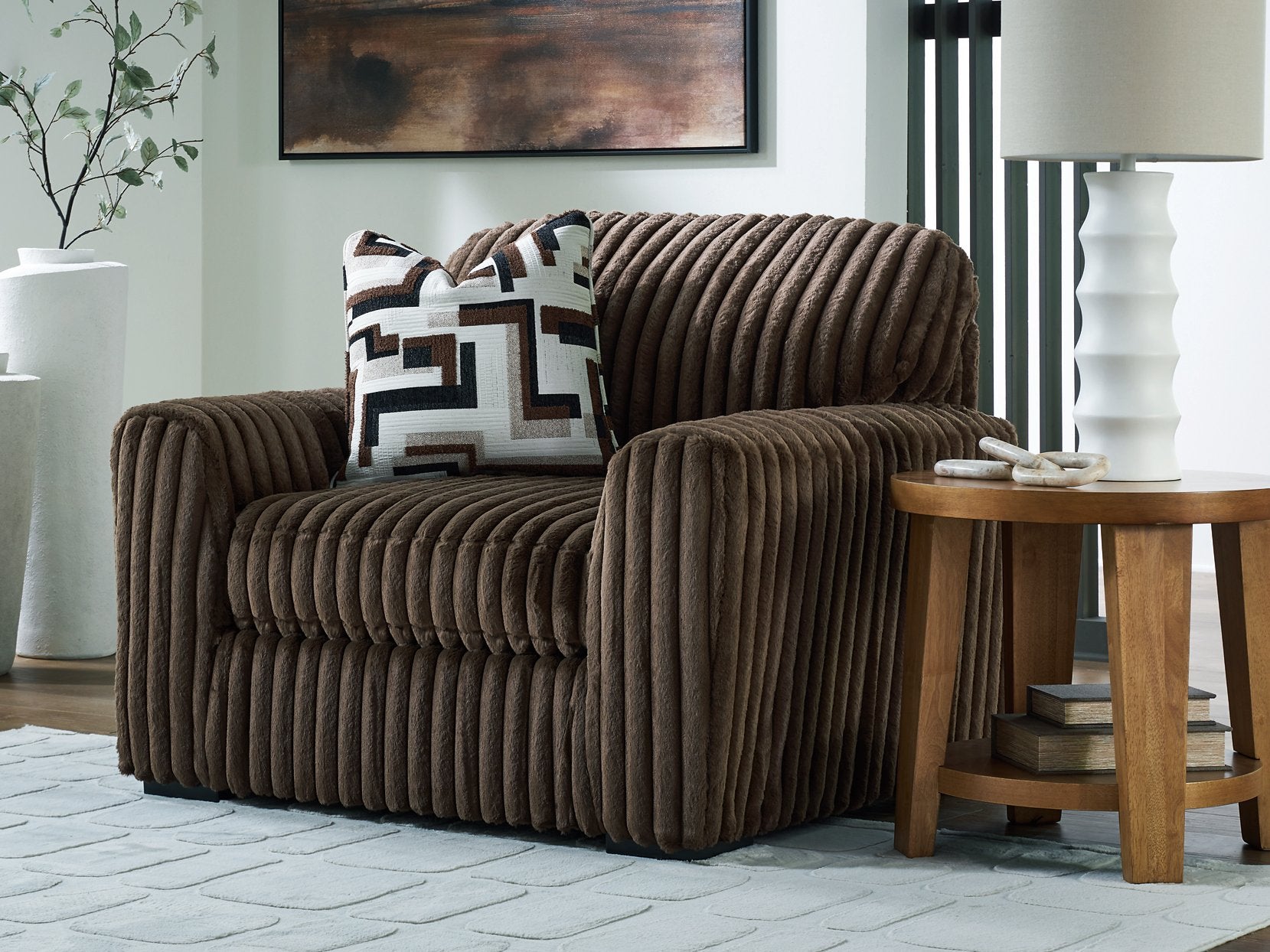 Midnight-Madness Oversized Chair - Furniture 4 Less Outlet (Salinas,CA)