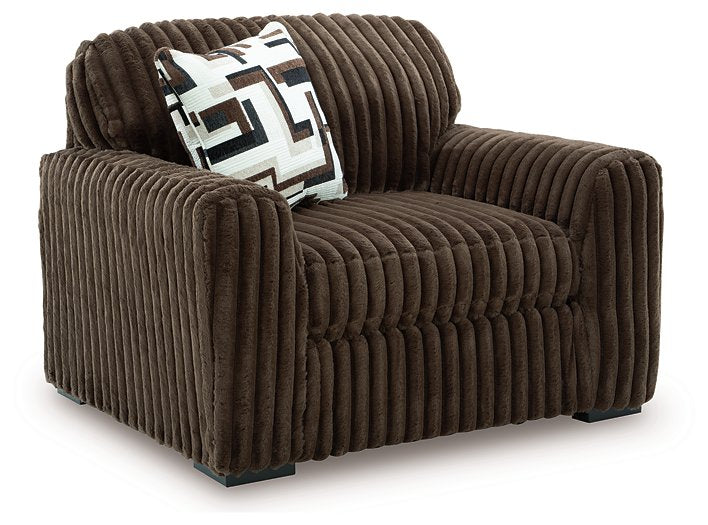 Midnight-Madness Oversized Chair - Furniture 4 Less Outlet (Salinas,CA)