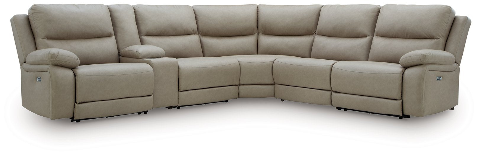 Narwhal Place Reclining Sectional with Storage Console - Furniture 4 Less Outlet (Salinas,CA)