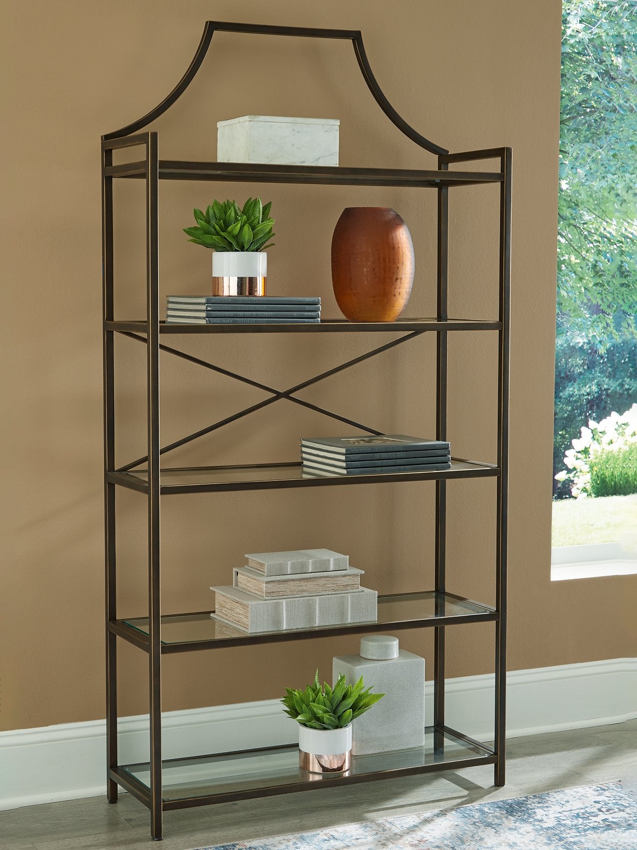 Bernonly 72" Bookcase - Furniture 4 Less Outlet (Salinas,CA)