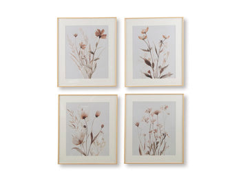 Chettings Wall Art (Set of 4) - Furniture 4 Less Outlet (Salinas,CA)