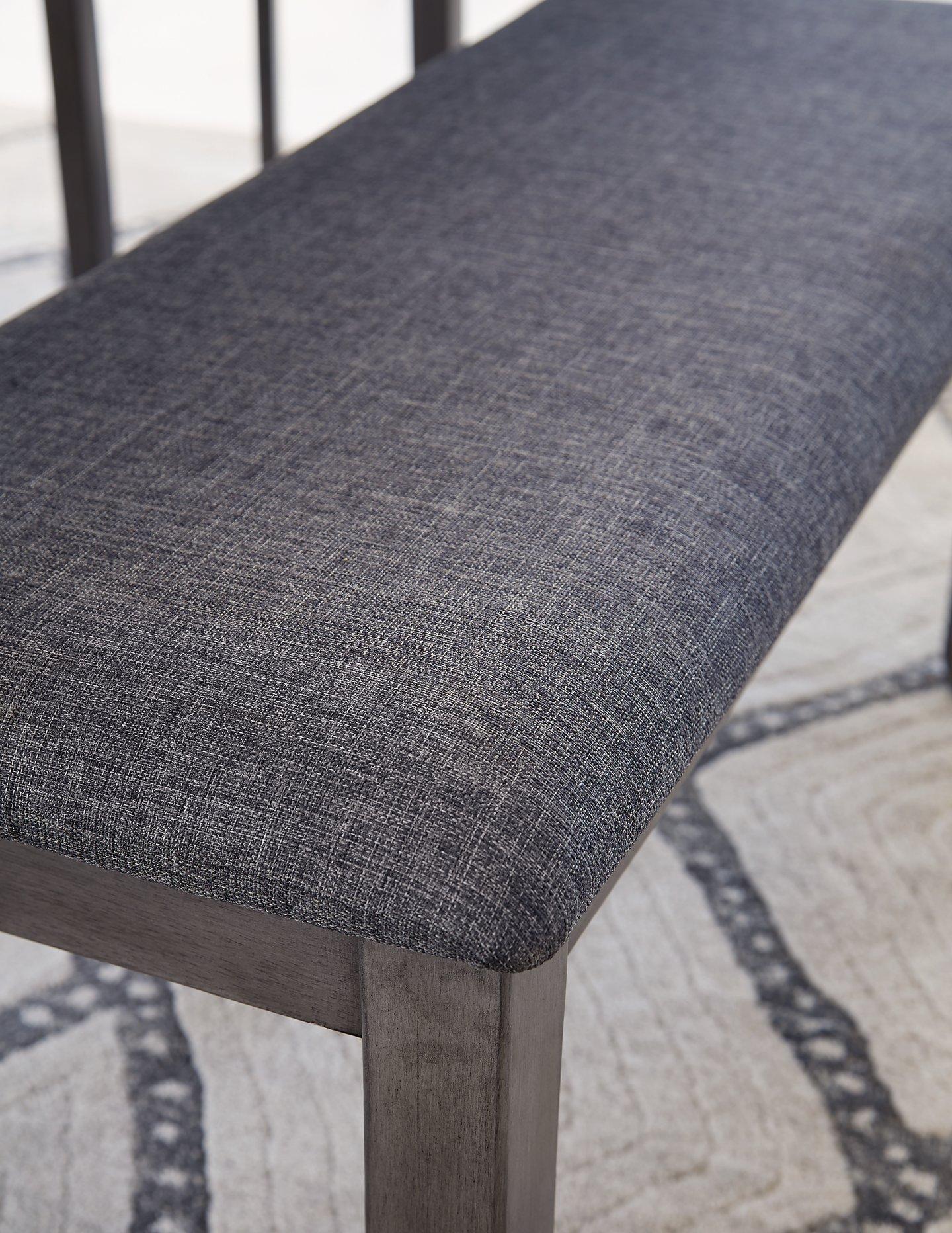 Bridson Dining Table and Chairs with Bench (Set of 6) - Furniture 4 Less Outlet (Salinas,CA)