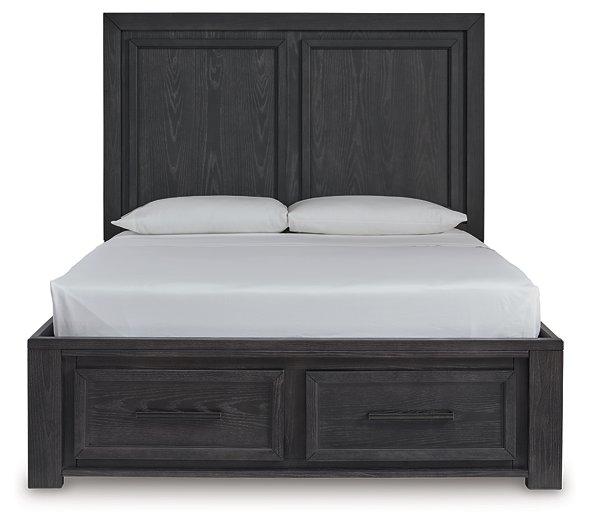 Foyland Panel Storage Bed - Furniture 4 Less Outlet (Salinas,CA)