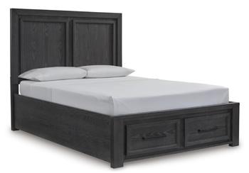 Foyland Panel Storage Bed - Furniture 4 Less Outlet (Salinas,CA)