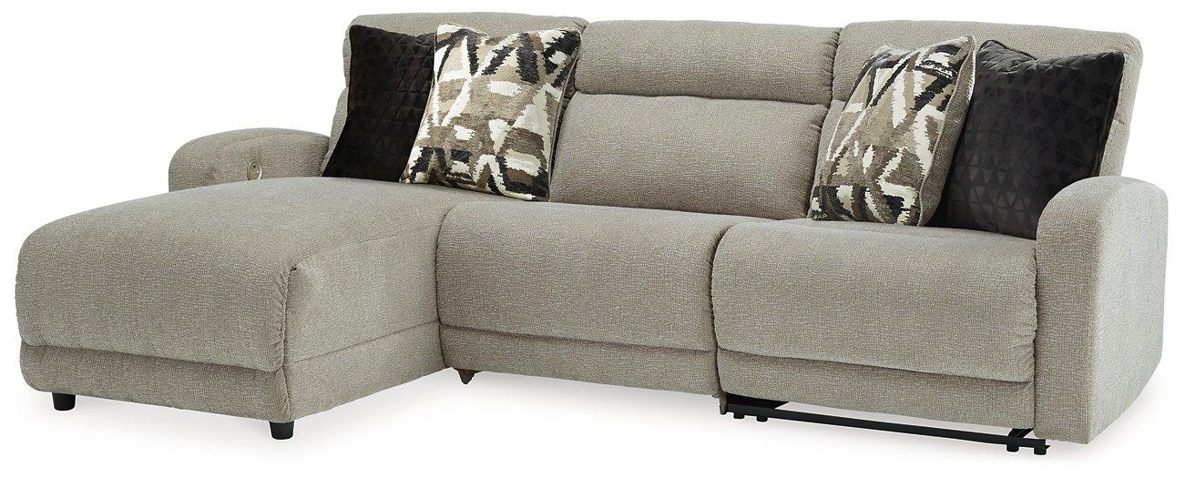 Colleyville Power Reclining Sectional with Chaise - Furniture 4 Less Outlet (Salinas,CA)