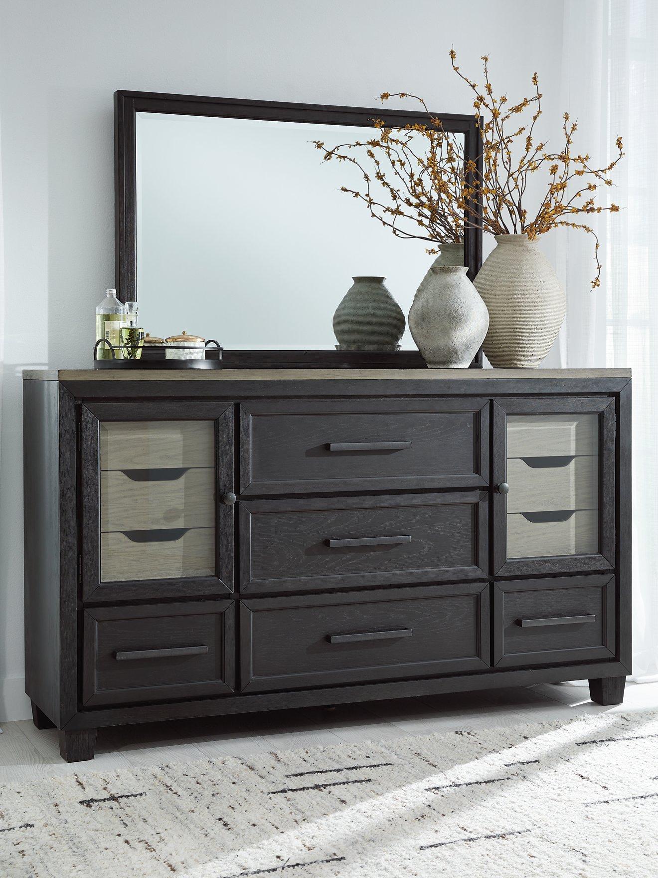 Foyland Dresser and Mirror - Furniture 4 Less Outlet (Salinas,CA)