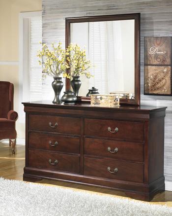Alisdair Dresser and Mirror - Furniture 4 Less Outlet (Salinas,CA)