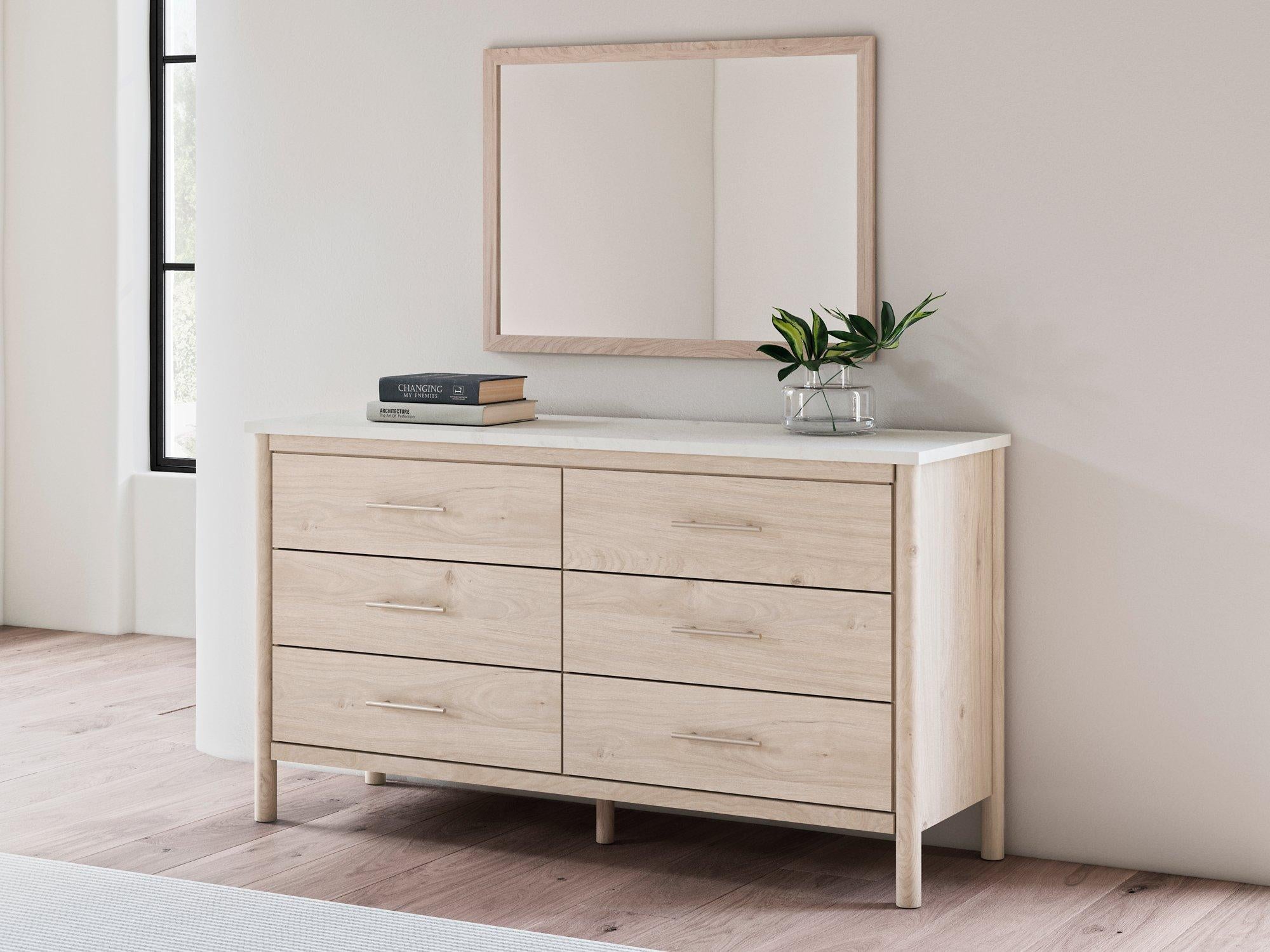 Cadmori Dresser and Mirror - Furniture 4 Less Outlet (Salinas,CA)