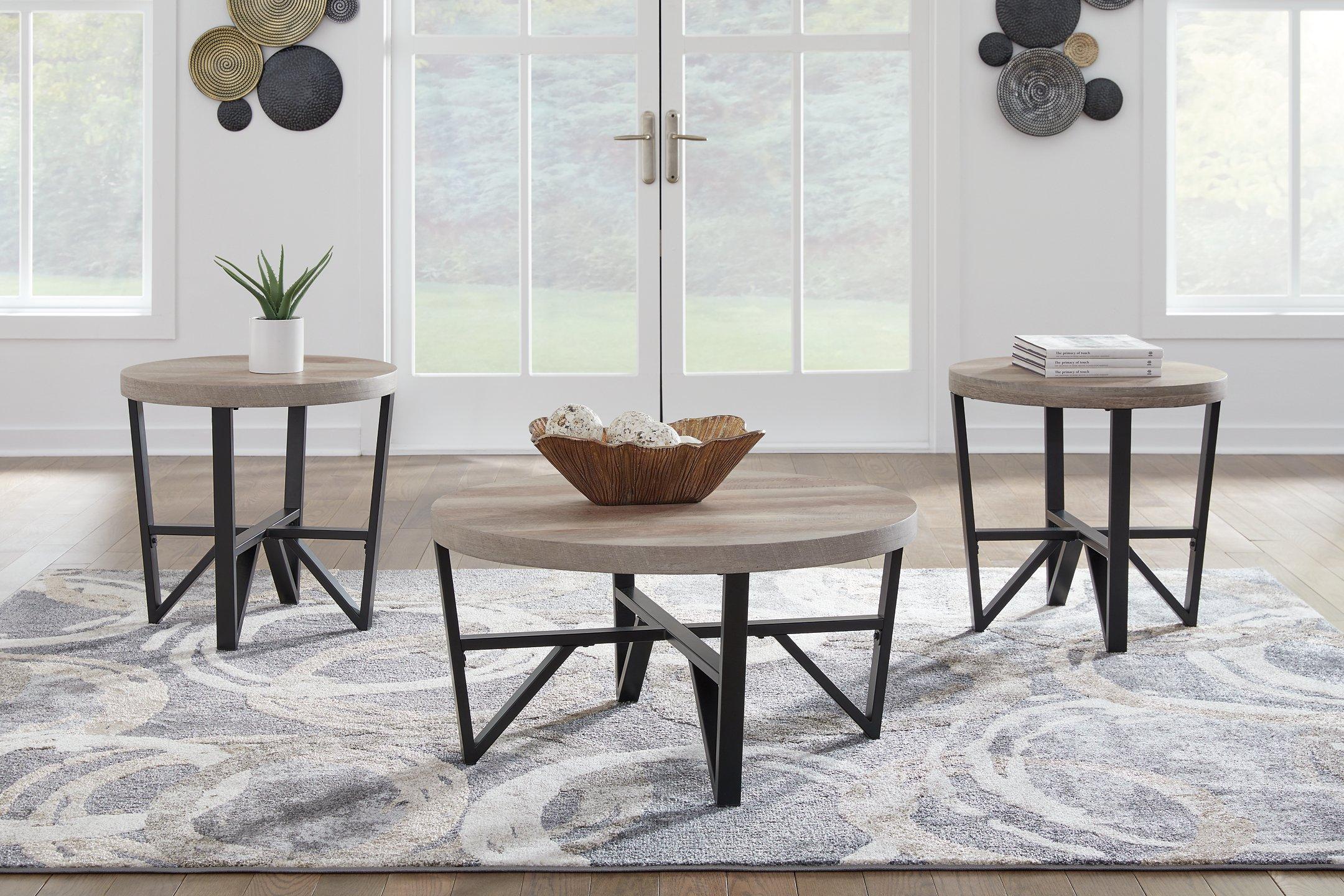 Deanlee Table (Set of 3) - Furniture 4 Less Outlet (Salinas,CA)