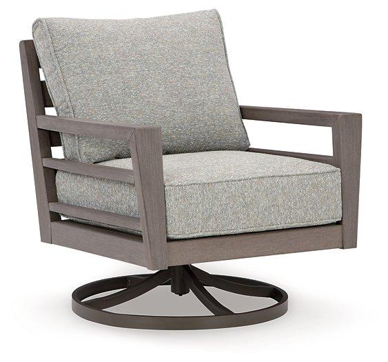 Hillside Barn Outdoor Swivel Lounge with Cushion - Furniture 4 Less Outlet (Salinas,CA)