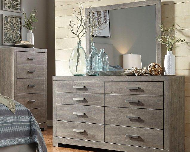 Culverbach Dresser and Mirror - Furniture 4 Less Outlet (Salinas,CA)