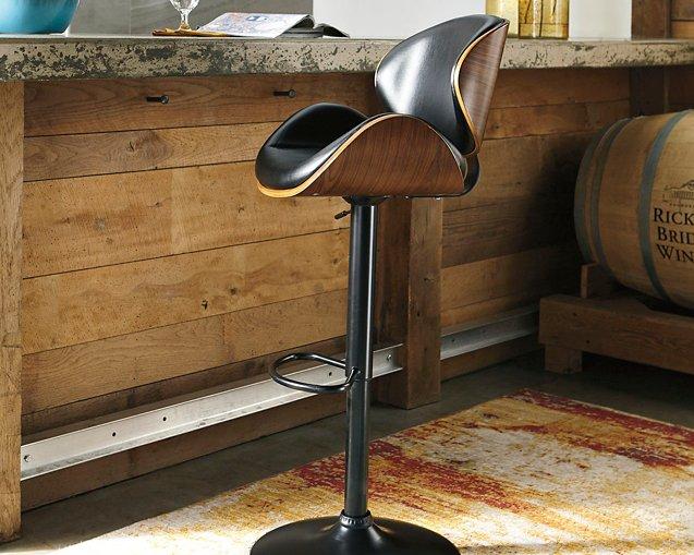 Bellatier Adjustable Height Bar Stool - Furniture 4 Less Outlet (Salinas,CA)
