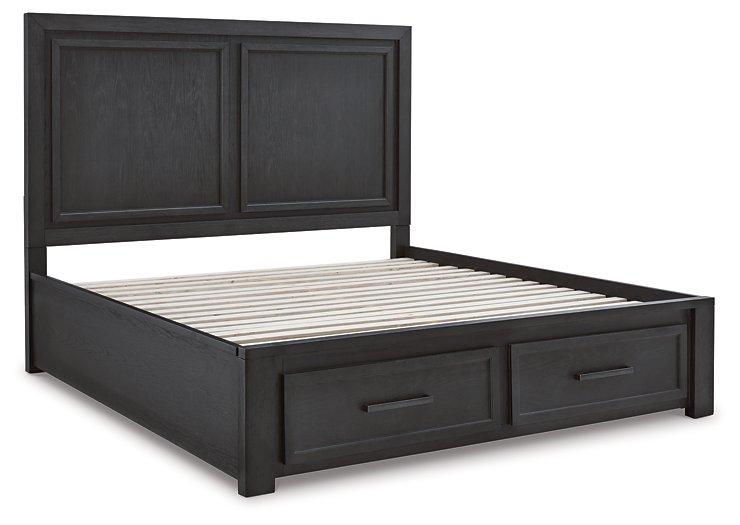 Foyland Panel Storage Bed - Furniture 4 Less Outlet (Salinas,CA)