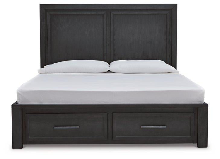 Foyland Panel Storage Bed - Furniture 4 Less Outlet (Salinas,CA)